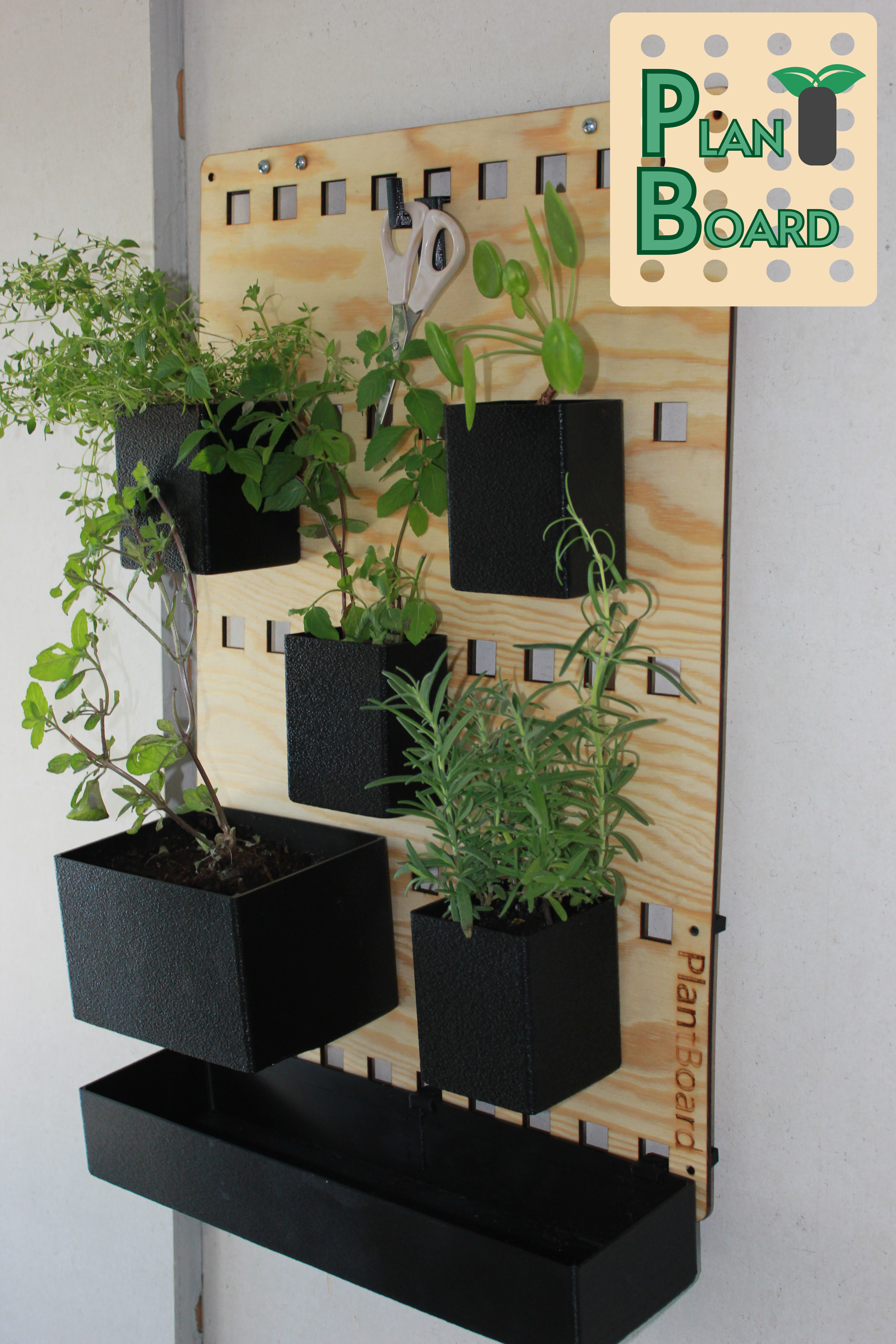 Bild på ett Plantboard odlings-system.